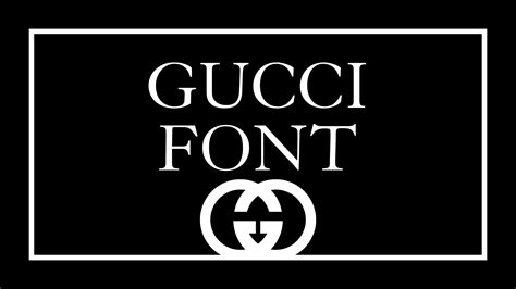 what font is gucci